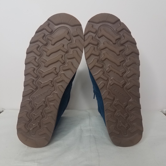 BearPaw Krista Winter Boot Blue Suede 7 NWOB - Picture 8 of 8